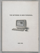 Poster: THE NETWORK IS NOW PERSONAL
